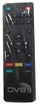 ABS Plastic TV Remote Control, Color : Black