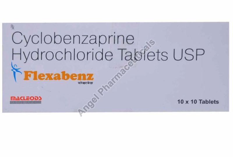 Flexabenz Tablets, for Used to Relieve Rigidity, Inflammation, Packaging Type : Blister