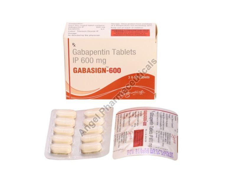 Gabasign 600mg Tablets, Medicine Type : Allopathic
