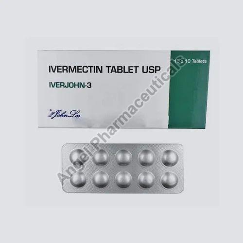 Iverjohn 3mg Tablets, Composition : Ivermectin