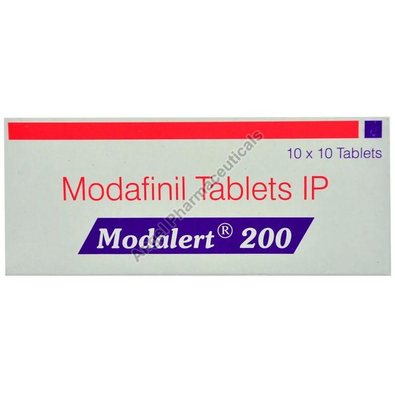 Modalert 200mg Tablets, Composition : Modafinil