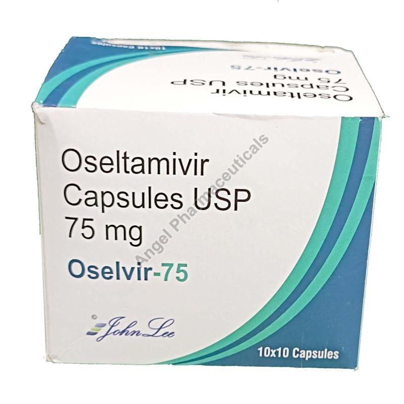 Oselvir 75mg Capsules, Packaging Size : 10X10 Pack