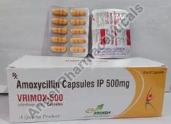 Vrimox 500mg Capsules, Composition : Amoxycillin