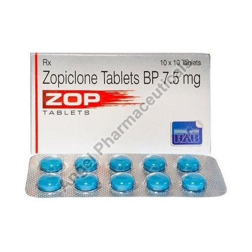 Zop 7.5mg Tablets, Composition : Zopiclone