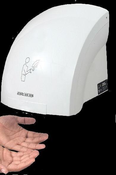 800-900gm Plastic 50HZ Hand Dryers, Certification : ISI Certified