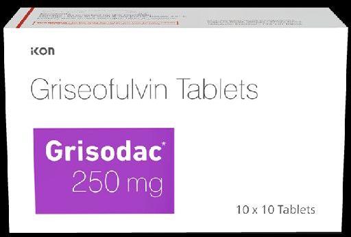 Grisodac Griseofulvin Tablets