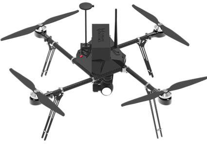 Sagar defence carbon fibre UAV Drone, Color : black