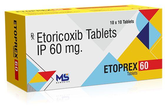 Etoprex-60 tablets, Sealing Type : box
