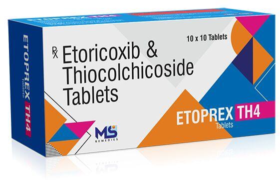 Etoprex-TH4 Tablets, Sealing Type : box