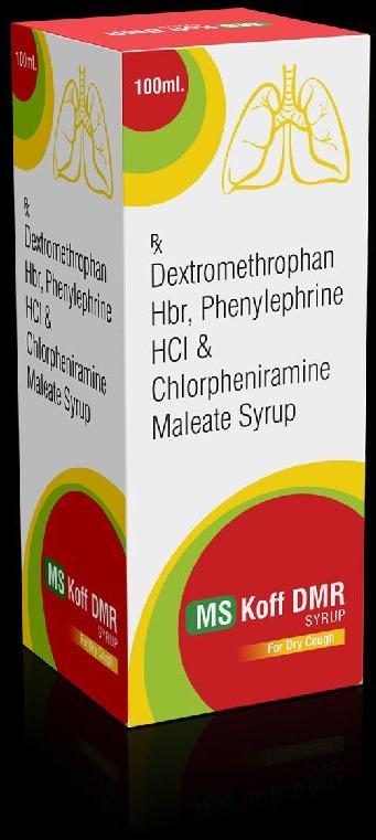 Ms koff-dmr syrup, Sealing Type : box