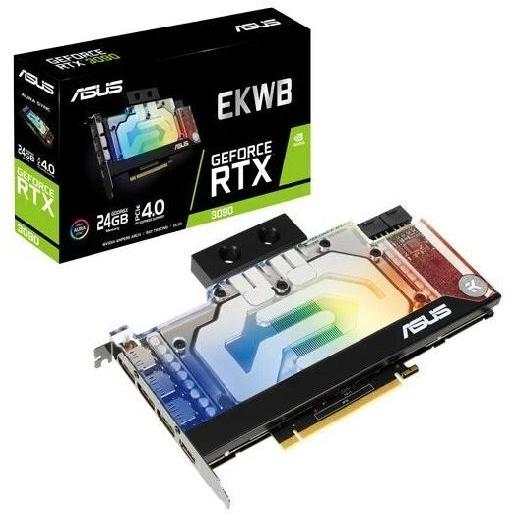 Asus EKWB RTX 3090 24GB Graphics Card With Water Block