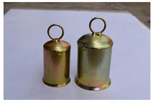 Plain Brass Buffalo Neck Bell, Color : Gold