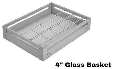 ALUMINIUM Aluminum kitchen basket, Color : GREY