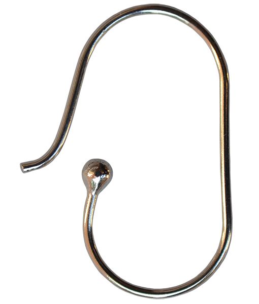 Earwire with Ball Behind