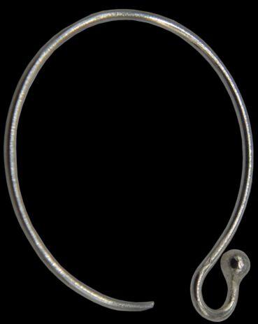Sterling Silver Rounded Earwire