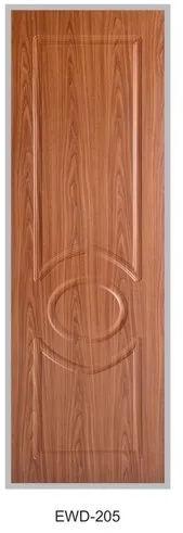 WPC Flush Door, Color : Brown
