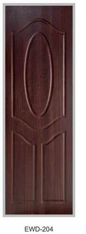 WPC Modular Door, Color : Brown