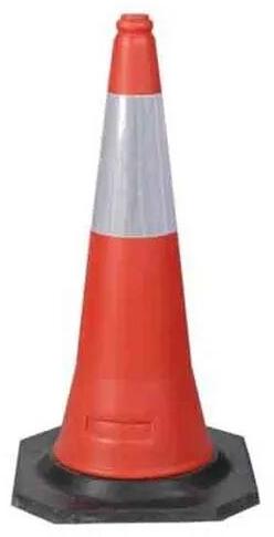 Ldpe Metro Road Safety Cones, Color : Red, Orange