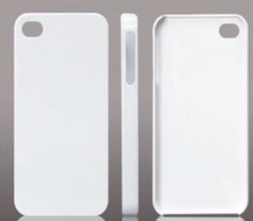 Plastic 3D Sublimation Mobile Cover, Color : White