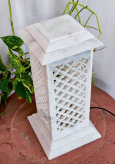 Marble Stone Outdoor Lamp