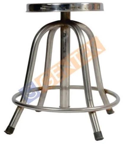 Gentek Silver Revolving Stool, Feature : Termite Proof, Stylish, Quality Tested
