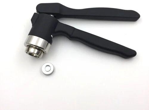 Stainless Steel Vial Crimpers, Color : Black