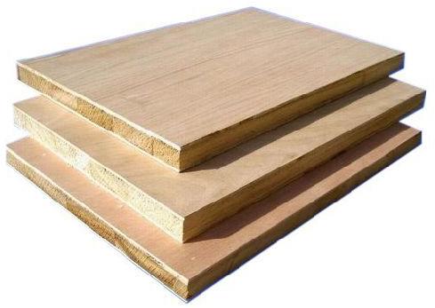 Wood Block Board, Size : 8' x 4' inch