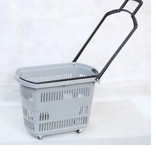 Grey Plastic Trolley, Load Capacity : 30 kg