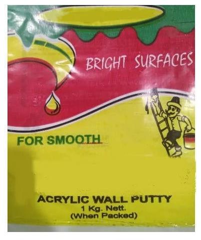 White Acrylic Wall Putty, for Construction, Certification : ISI Certified