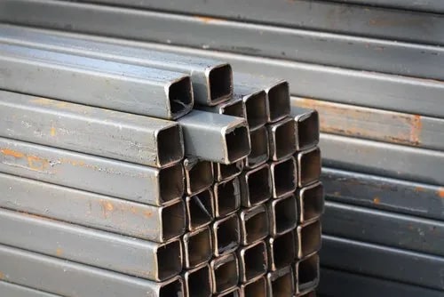 Rectangular Polished Stainless Steel Hot Rolled Hollow Sections, for Constructional, Length : 6 - 12m