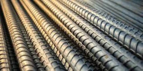 Grey Round Mild Steel HQR TMT Bars, for Construction, Certification : ISI Certified