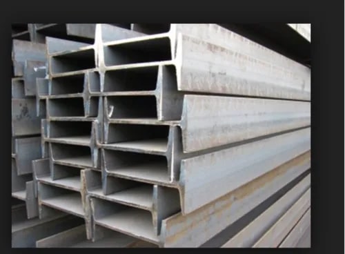 Grey Mild Steel Flange Parallel Beams, for Construction, Size : Standard