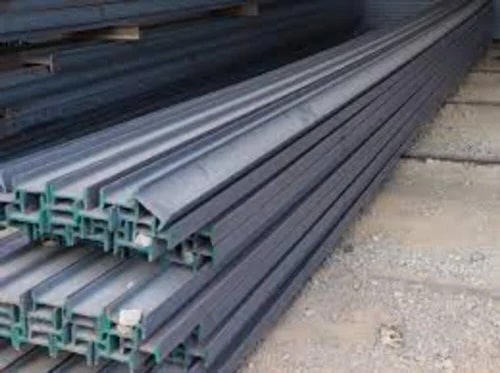 Grey Rectangular Polished Mild Steel ISMB Sections, for Constructional, Certification : ISI Certified