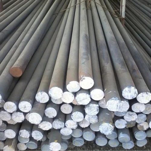 Grey Polished Mild Steel Round Bars, for Industrial, Size : Standard