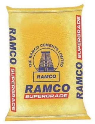 Grey Powder Ramco Cement, for Construction Use, Packaging Type : Plastic Bag