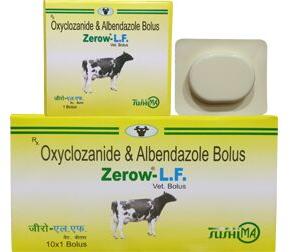 ZEROW-L.F. Oxyclozanide and Albendazole Bolus