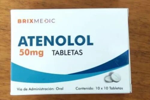 Atenolol Tablets, Packaging Type : Box