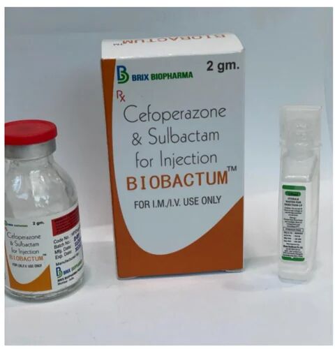 Cefoperazone Sulbactam Injection, Packaging Type : Vial,  Box