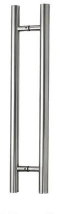 Stainless Steel Glass Door Handles, Color : Silver