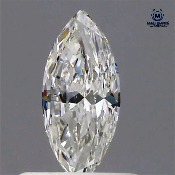 Polished CVD Marquise shape Diamond, for Jewellery Use, Traders, Purity : VS2