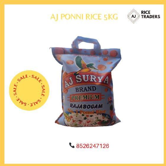 Soft Common AJ Ponni Rice, for Cooking, Food, Certification : FSSAI Certified