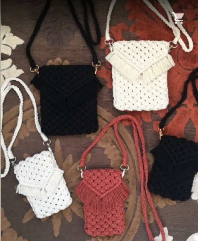 Macrame Mobile Sling Bag