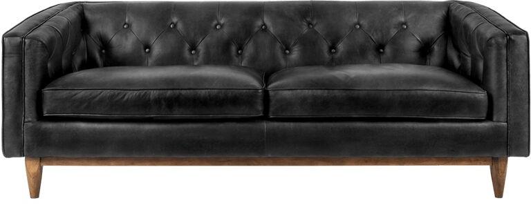 2 Seater Leatherette Sofa