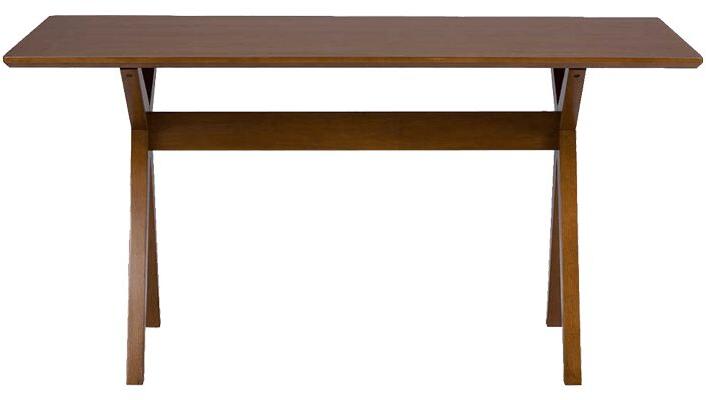 Rectangle 4 Seater Dining Table, Color : Brown