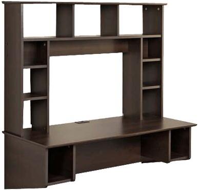 Rectangle Contemporary Wall Mounted Study Table, Color : Brown