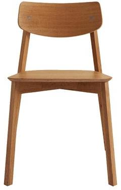 Square Kids Wooden Chair, Color : Brown