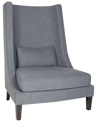Plush Cushion Wingback Chair, Style : Modern
