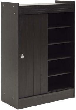 Shoe Cabinet With Storage Shelves, Color : Brown