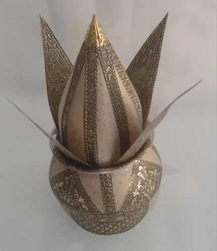 Copper Pooja Kalash, Color : Brown