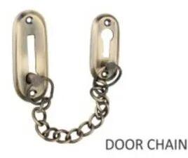 Brass Door Chain Lock, Size : 8 Inch ( Length )